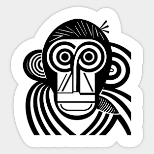 monkey Sticker